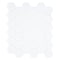 Andova Tiles SAMPLE-2 in. x 2 in. Straight Edge Porcelain Honeycomb Wall & Floor Tile SAM-ANDSTY843 - alternate 1